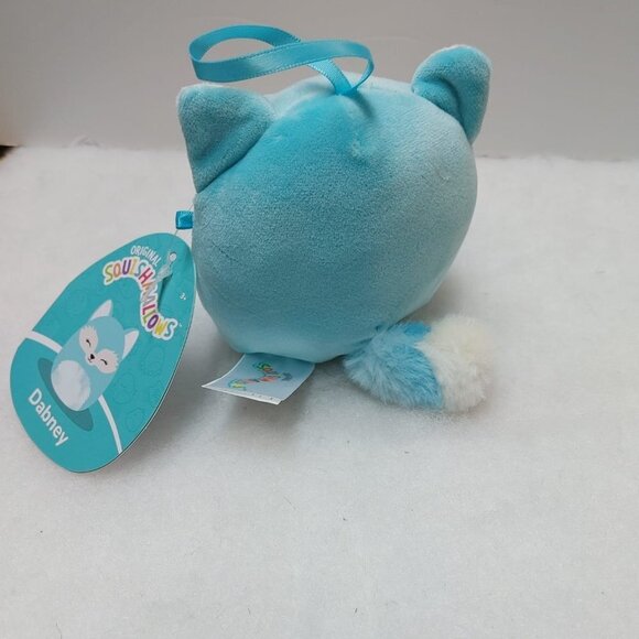 3/$30 NWT Squishmallows Dabney the Fox Ornament Plush Toy 4" New Rare Plush Toy - Picture 2 of 3
